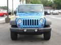 2010 Surf Blue Pearl Jeep Wrangler Unlimited Islander Edition 4x4  photo #3