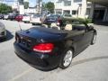 2011 Jet Black BMW 1 Series 128i Convertible  photo #6