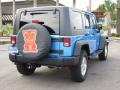 2010 Surf Blue Pearl Jeep Wrangler Unlimited Islander Edition 4x4  photo #7