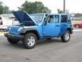 2010 Surf Blue Pearl Jeep Wrangler Unlimited Islander Edition 4x4  photo #25