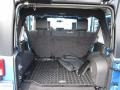 2010 Jeep Wrangler Unlimited Dark Slate Gray/Blue Interior Trunk Photo