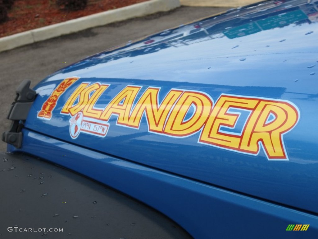 2010 Jeep Wrangler Unlimited Islander Edition 4x4 Marks and Logos Photo #67082503