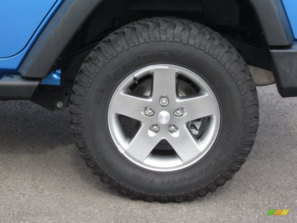 2010 Jeep Wrangler Unlimited Islander Edition 4x4 Wheel Photo #67082539