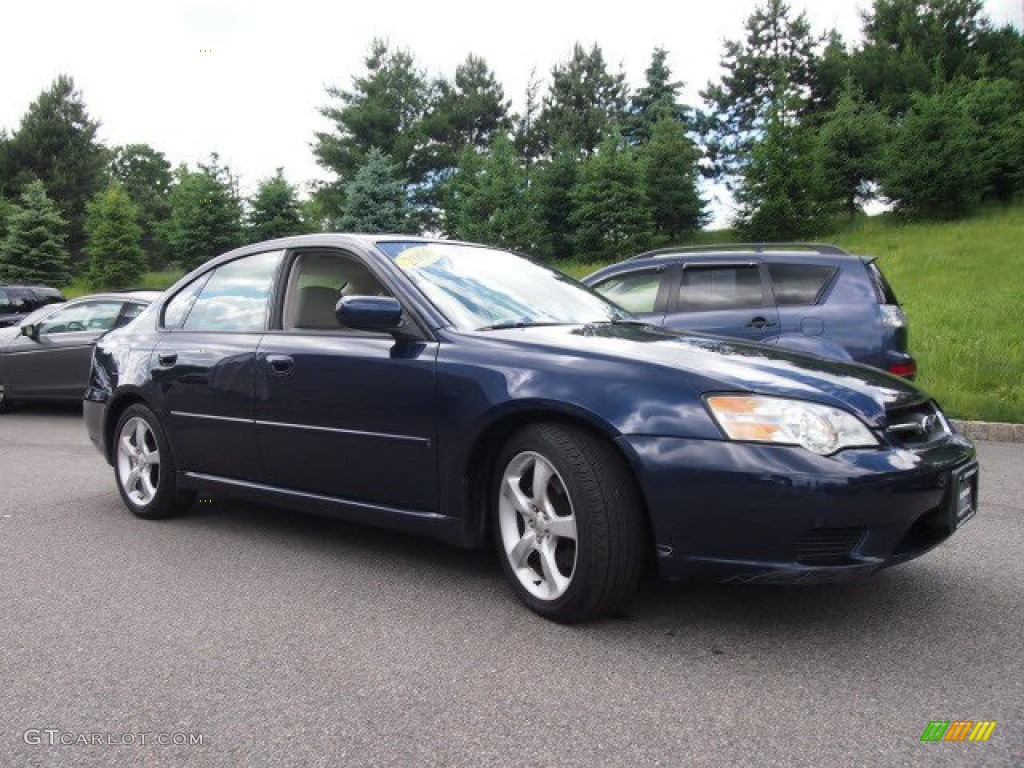 2006 Legacy 2.5i Special Edition Sedan - Regal Blue Pearl / Taupe photo #1