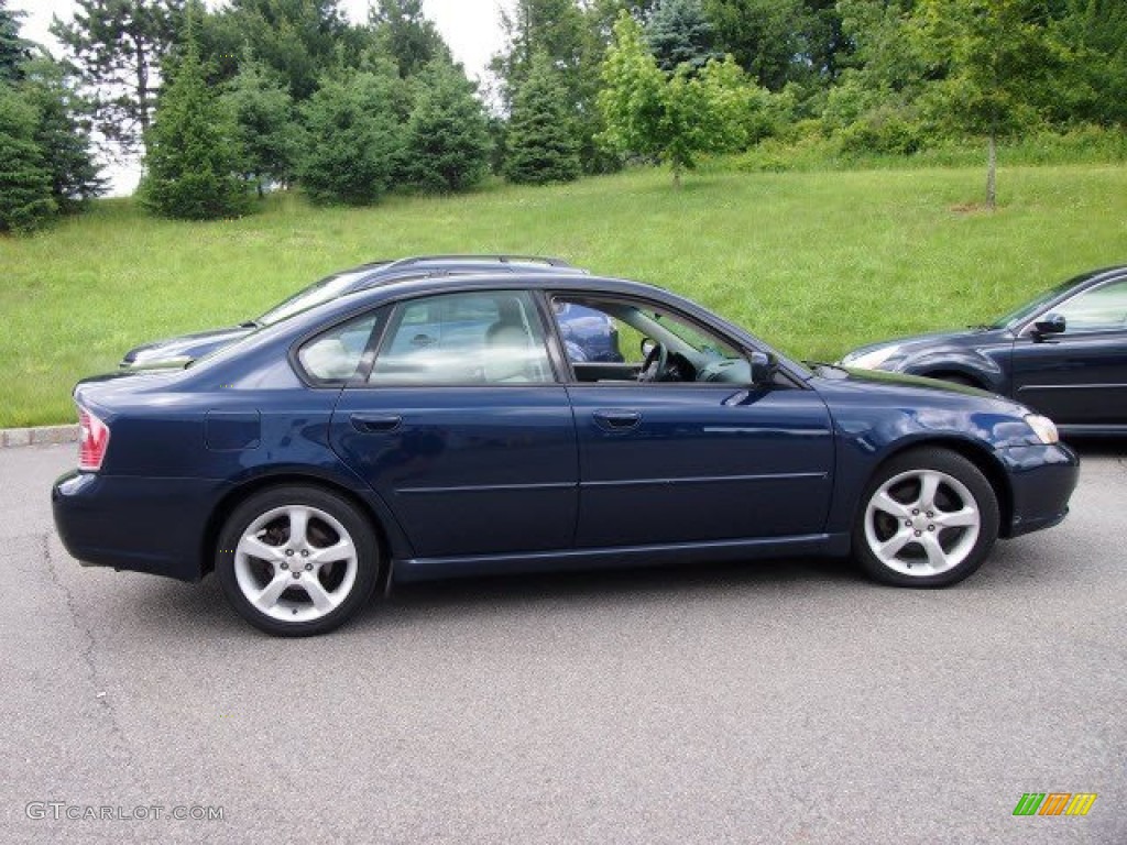 2006 Legacy 2.5i Special Edition Sedan - Regal Blue Pearl / Taupe photo #3