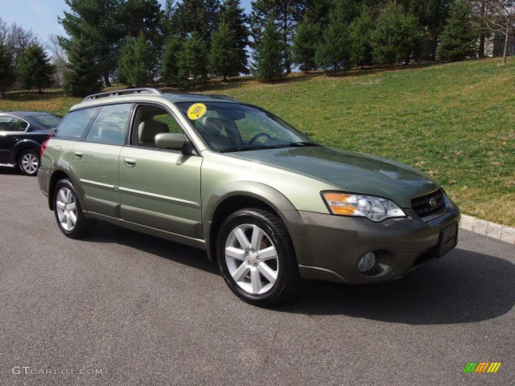 Willow Green Opalescent 2006 Subaru Outback 2.5i Limited Wagon Exterior Photo #67083144