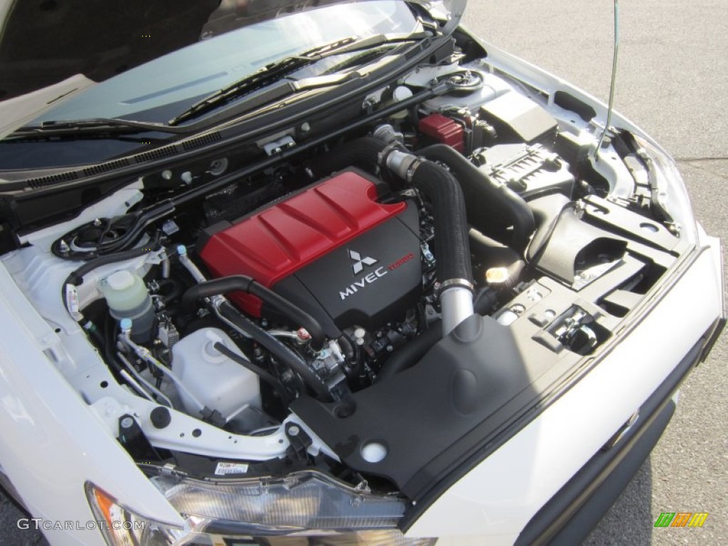 2012 Mitsubishi Lancer Evolution GSR 2.0 Liter Turbocharged DOHC 16-Valve MIVEC 4 Cylinder Engine Photo #67083883