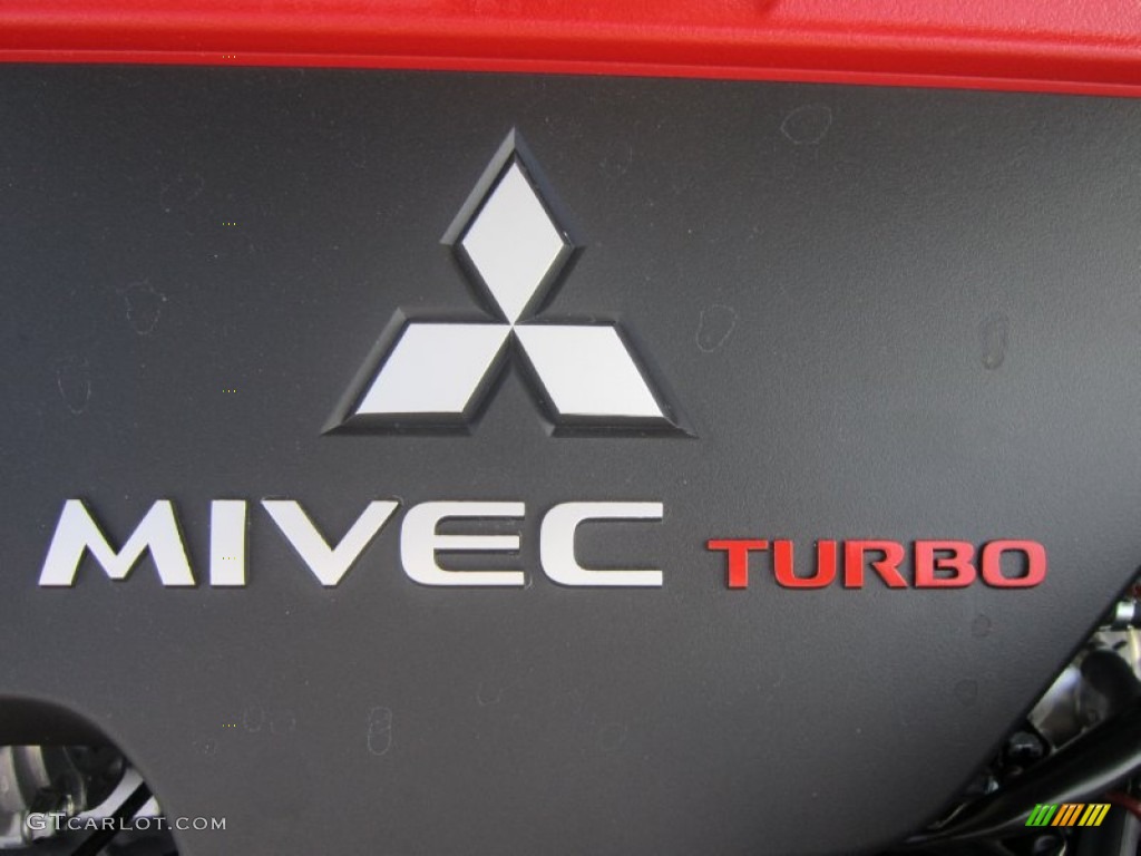 2012 Mitsubishi Lancer Evolution GSR 2.0 Liter Turbocharged DOHC 16-Valve MIVEC 4 Cylinder Engine Photo #67083891