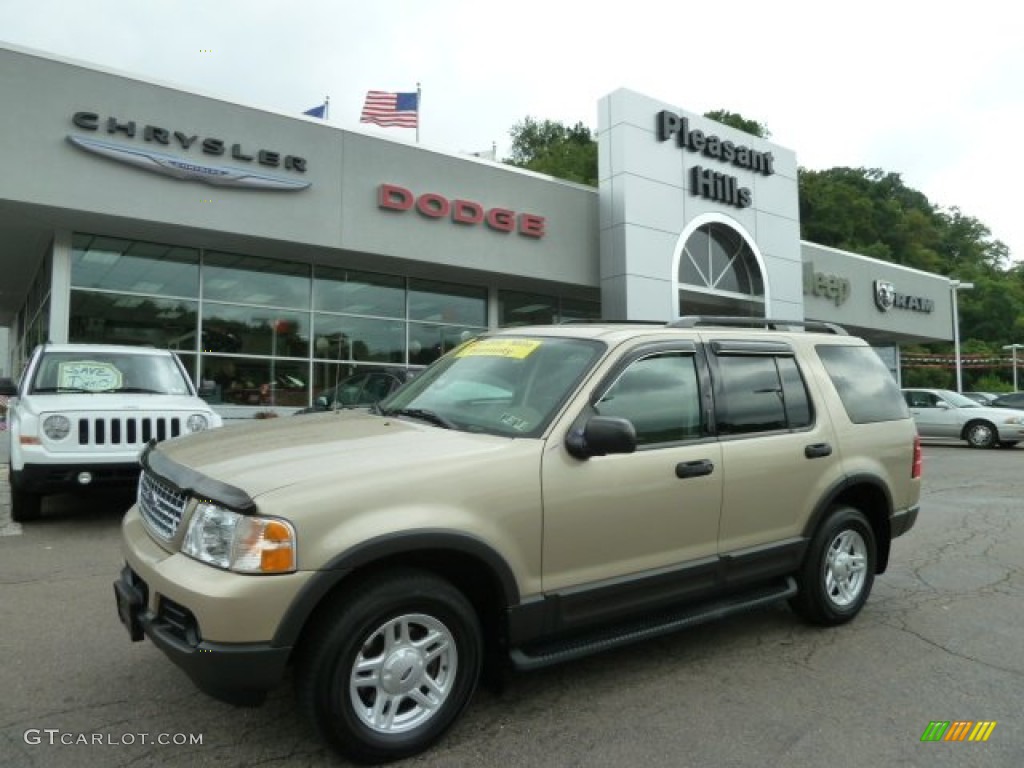 Harvest Gold Metallic Ford Explorer