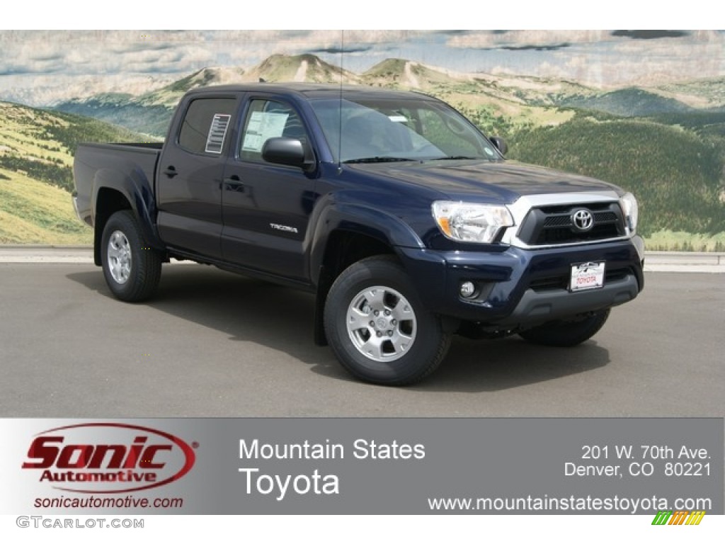 Nautical Blue Metallic Toyota Tacoma