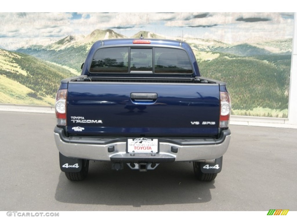 2012 Tacoma V6 Double Cab 4x4 - Nautical Blue Metallic / Graphite photo #5