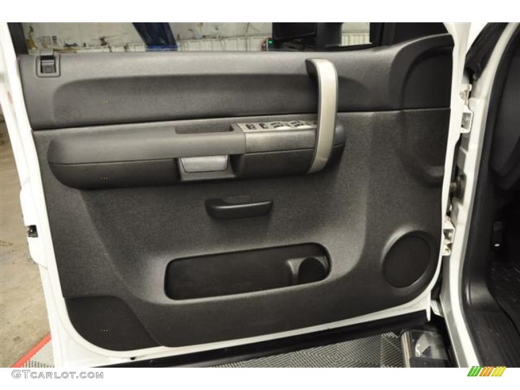 2008 Silverado 3500HD LT Crew Cab 4x4 Dually - Summit White / Ebony photo #9