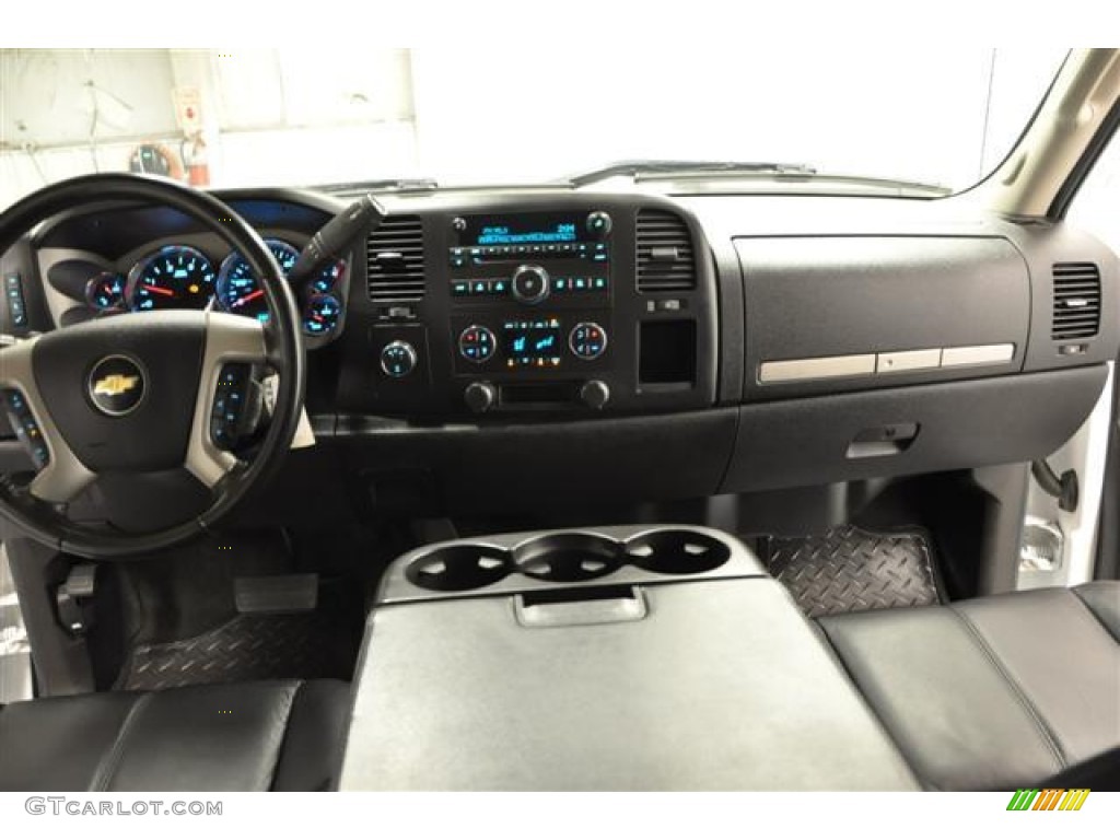 2008 Silverado 3500HD LT Crew Cab 4x4 Dually - Summit White / Ebony photo #14