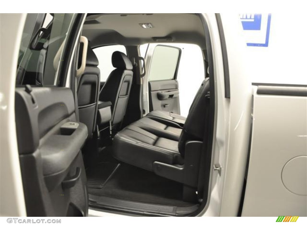 2008 Silverado 3500HD LT Crew Cab 4x4 Dually - Summit White / Ebony photo #21