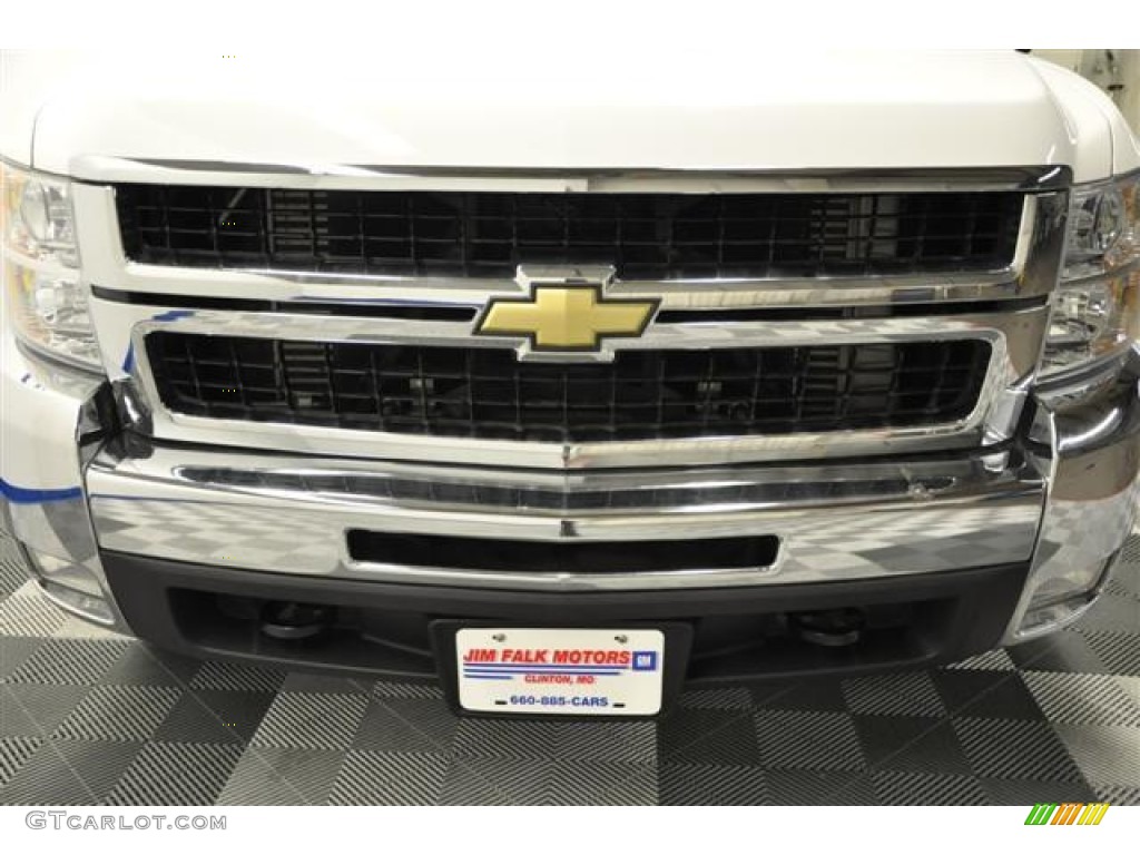 2008 Silverado 3500HD LT Crew Cab 4x4 Dually - Summit White / Ebony photo #24