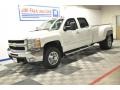Summit White - Silverado 3500HD LT Crew Cab 4x4 Dually Photo No. 25