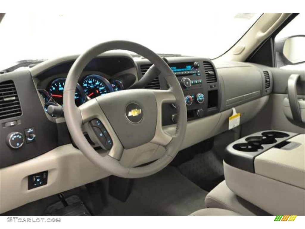 2012 Silverado 1500 LT Regular Cab 4x4 - Summit White / Light Titanium/Dark Titanium photo #18