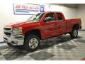 2012 Victory Red Chevrolet Silverado 2500HD LT Extended Cab 4x4  photo #22
