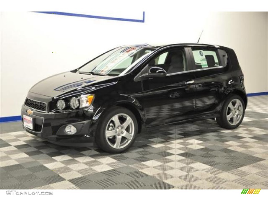 2012 Sonic LTZ Hatch - Black / Dark Pewter/Dark Titanium photo #1