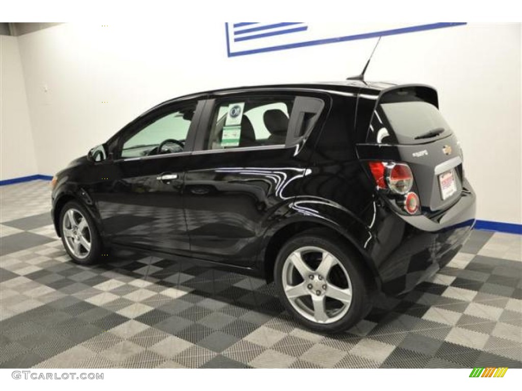 2012 Sonic LTZ Hatch - Black / Dark Pewter/Dark Titanium photo #3