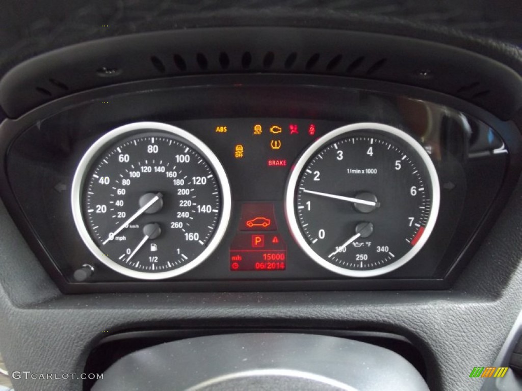 2013 BMW X6 xDrive50i Gauges Photo #67087540