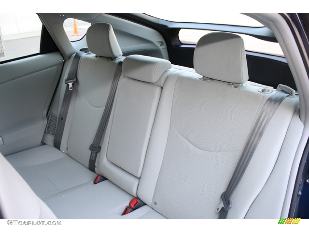 Misty Gray Interior 2012 Toyota Prius 3rd Gen Two Hybrid Photo #67087729