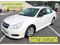 Satin White Pearl - Legacy 2.5i Sedan Photo No. 1