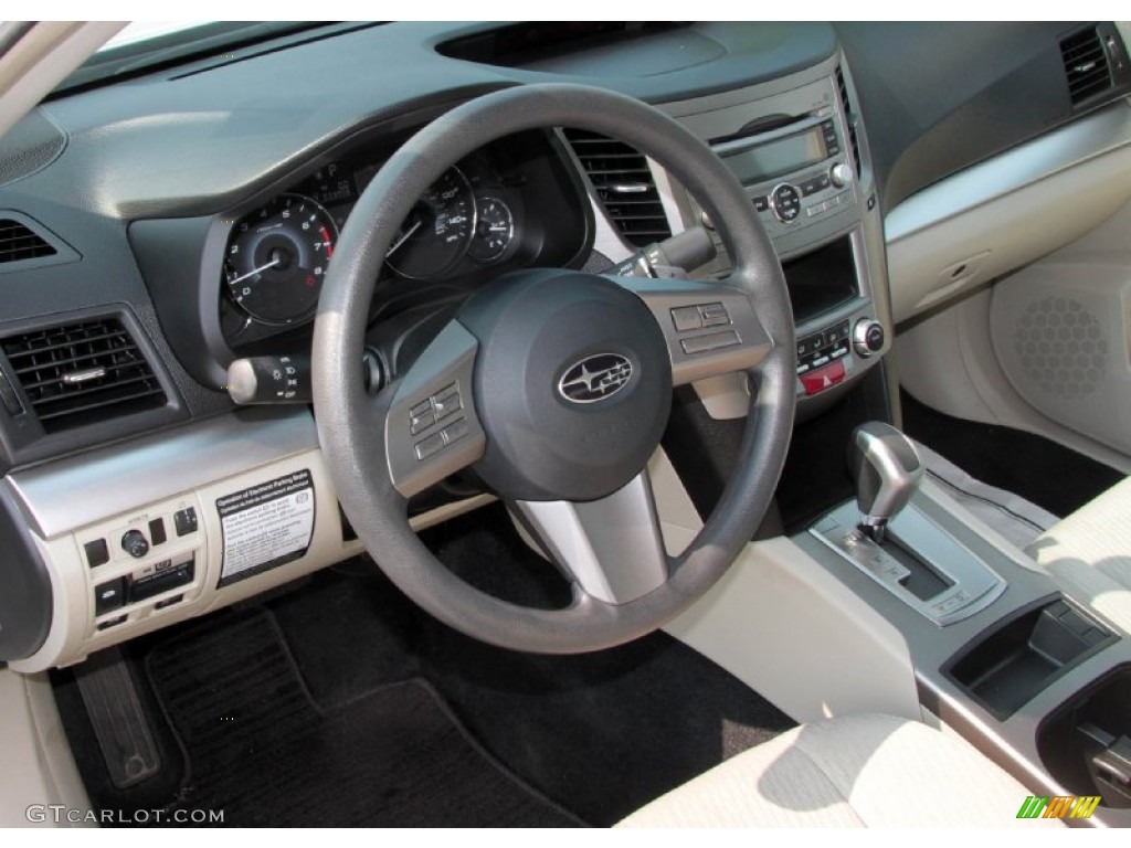 Warm Ivory Interior 2010 Subaru Legacy 2.5i Sedan Photo #67088266