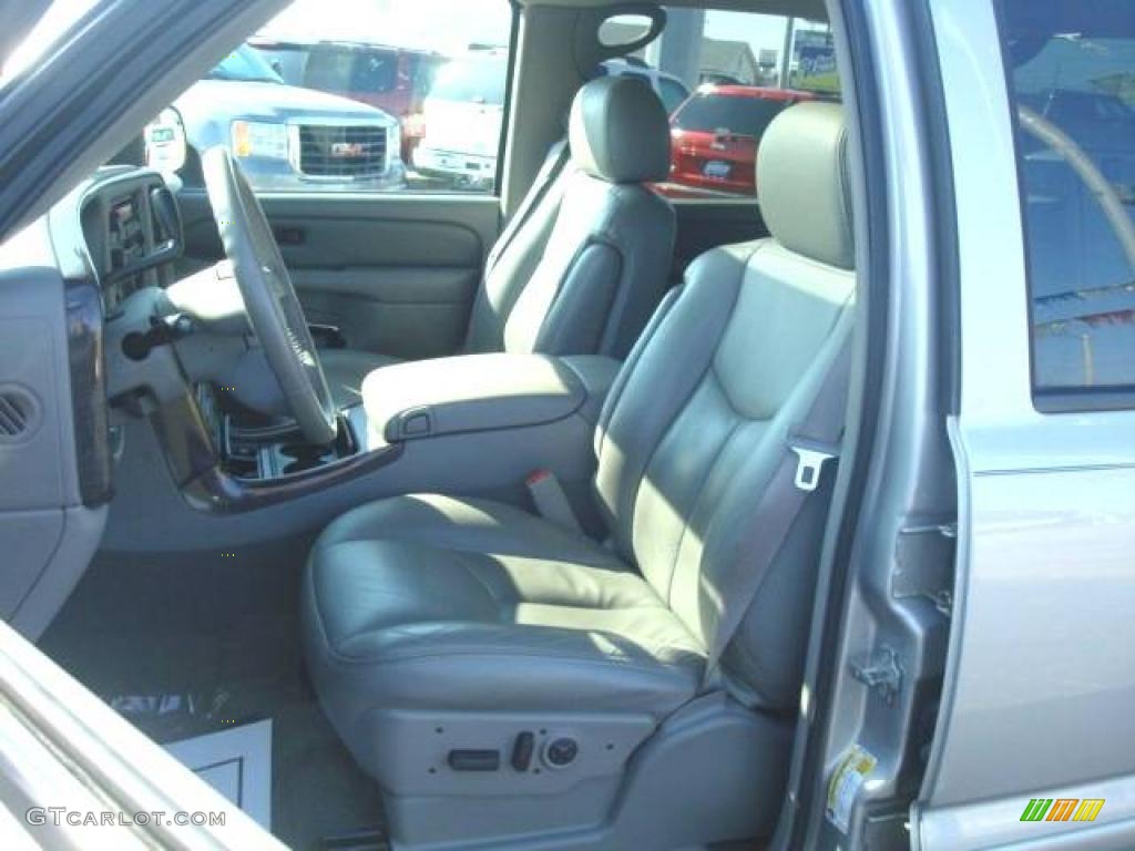 2006 Sierra 1500 Denali Crew Cab 4WD - Silver Birch Metallic / Stone Gray leather photo #11