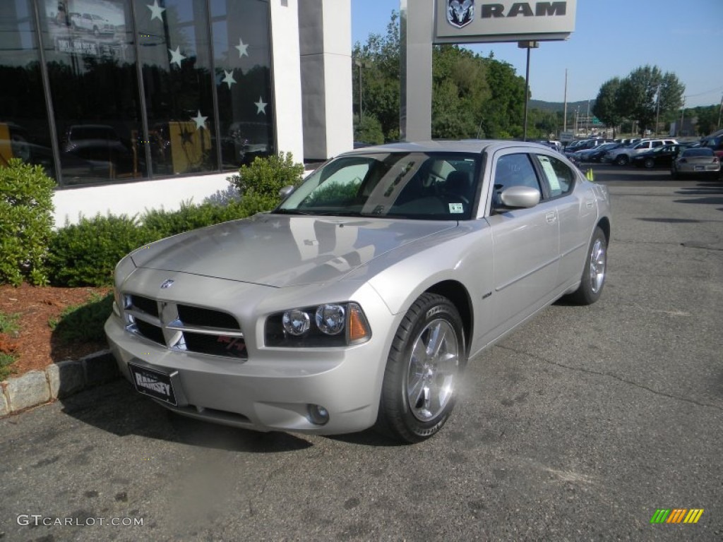 2008 Charger R/T - Bright Silver Metallic / Dark Slate Gray photo #1