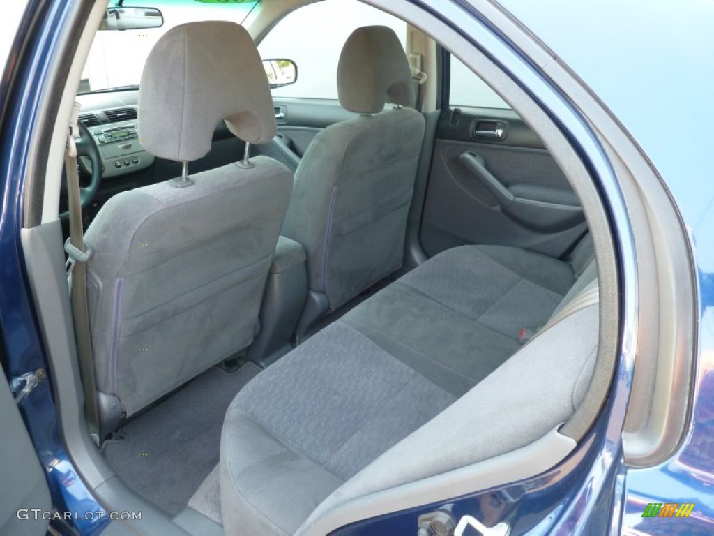 Gray Interior 2005 Honda Civic Hybrid Sedan Photo #67091986