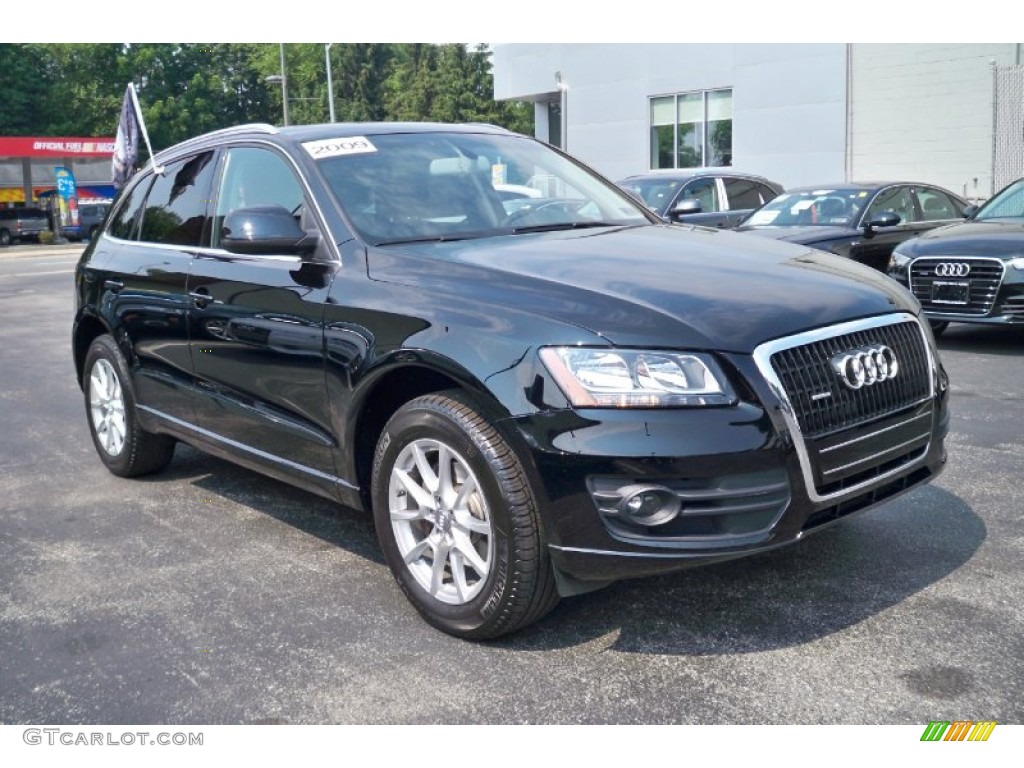 2009 Q5 3.2 Premium quattro - Brilliant Black / Black photo #4