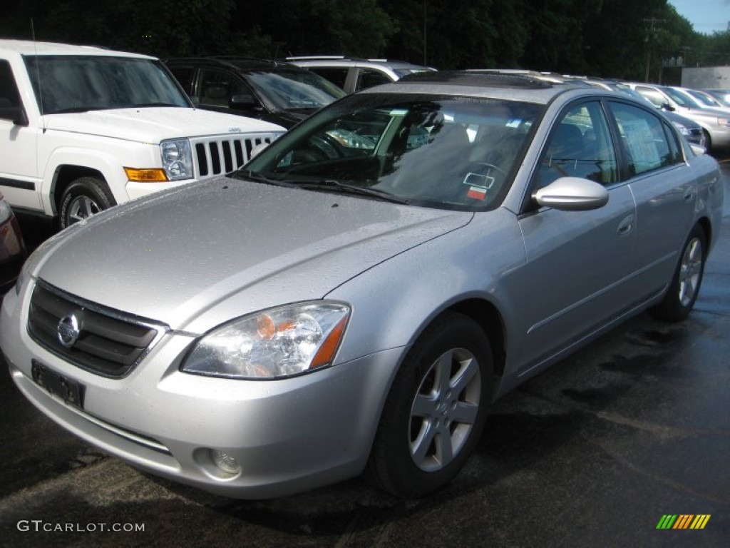 2002 Altima 2.5 SL - Sheer Silver Metallic / Frost Gray photo #1