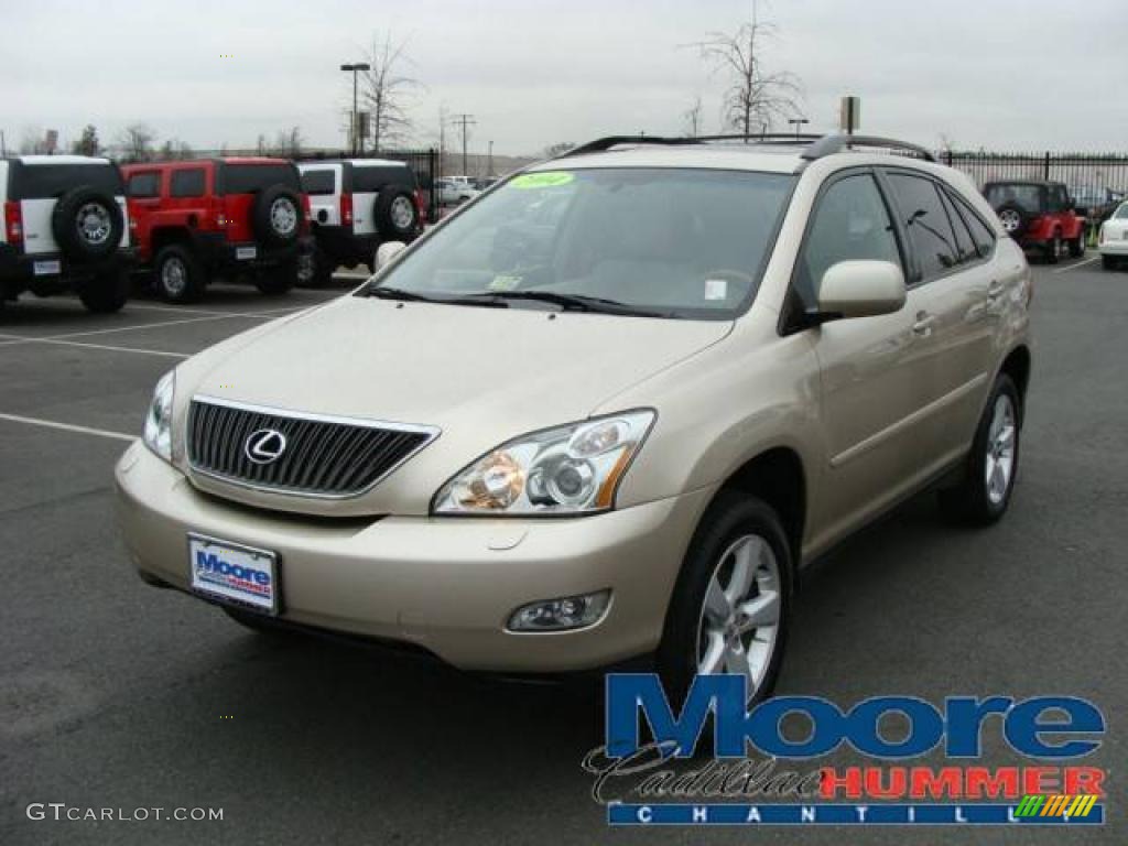 2004 RX 330 AWD - Savannah Beige Metallic / Ivory photo #1