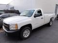 2012 Summit White Chevrolet Silverado 1500 Work Truck Regular Cab  photo #2