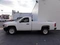 2012 Summit White Chevrolet Silverado 1500 Work Truck Regular Cab  photo #4