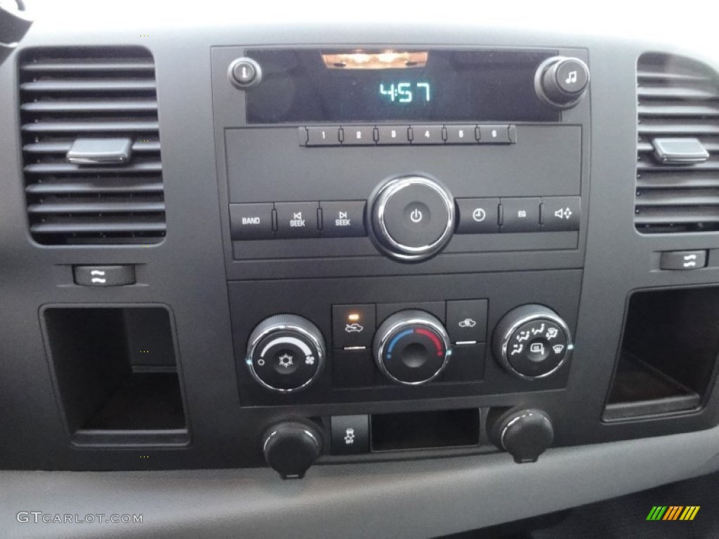2012 Silverado 1500 Work Truck Regular Cab - Summit White / Dark Titanium photo #11