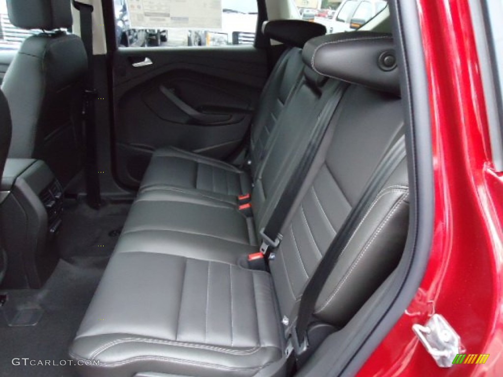Charcoal Black Interior 2013 Ford Escape SEL 2.0L EcoBoost 4WD Photo #67095517