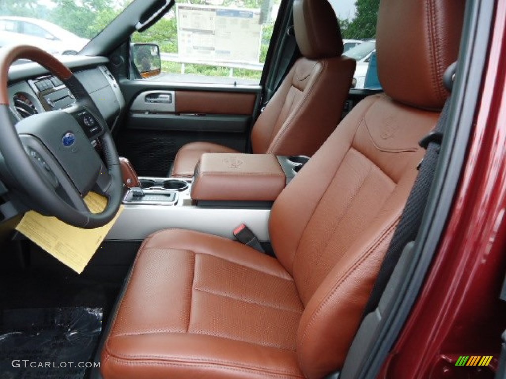 Chaparral Interior 2012 Ford Expedition EL King Ranch 4x4 Photo #67095733