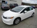 Taffeta White - Civic LX Sedan Photo No. 8