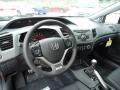 Black 2012 Honda Civic Si Coupe Dashboard