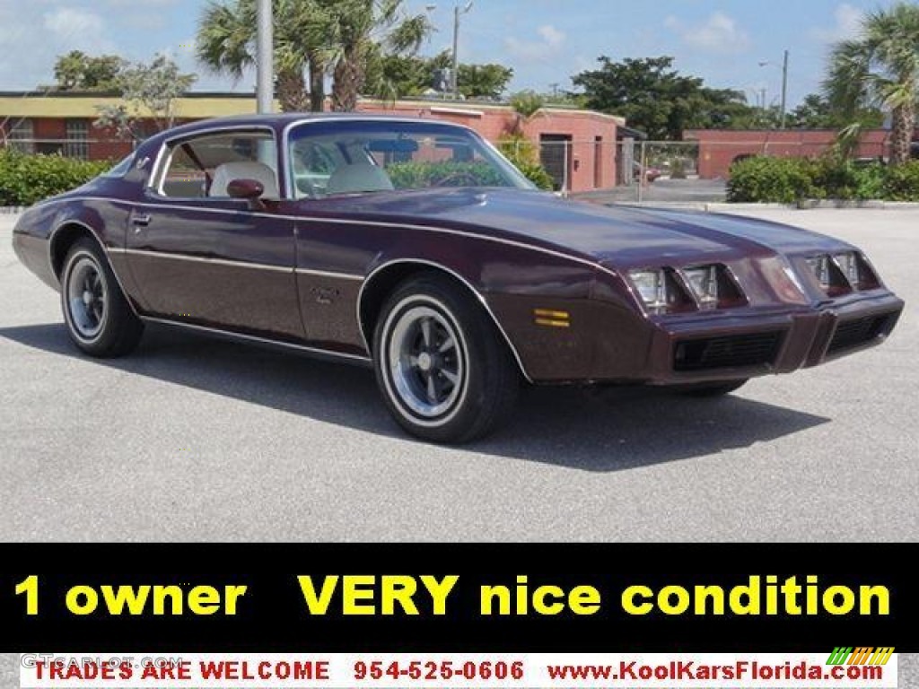 1980 Firebird Esprit - Montreux Maroon / Oyster/Carmine photo #1