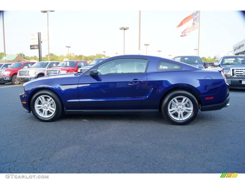 Kona Blue Metallic 2012 Ford Mustang V6 Coupe Exterior Photo #67097556