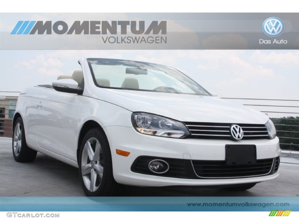 Candy White Volkswagen Eos