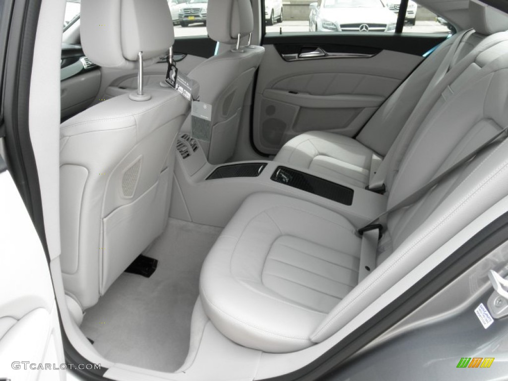 Ash/Black Interior 2012 Mercedes-Benz CLS 550 Coupe Photo #67098693