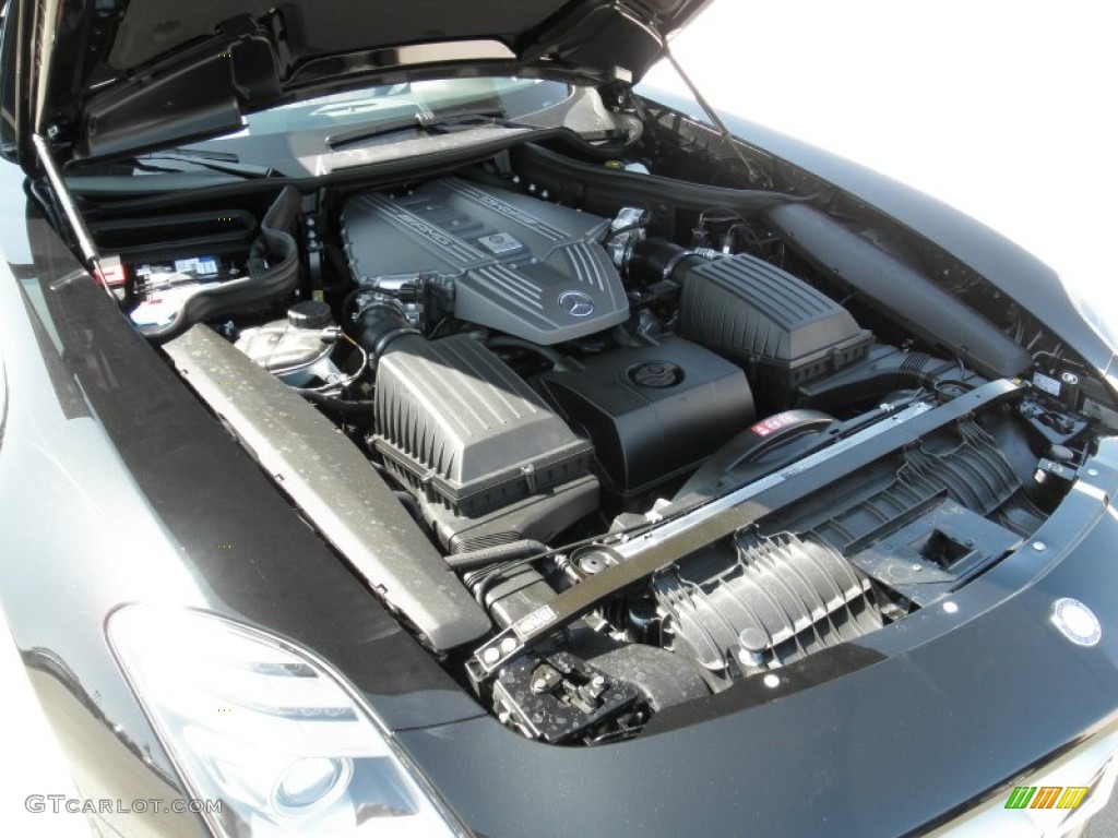 2012 Mercedes-Benz SLS AMG 6.3 Liter AMG DOHC 32-Valve VVT V8 Engine Photo #67098855