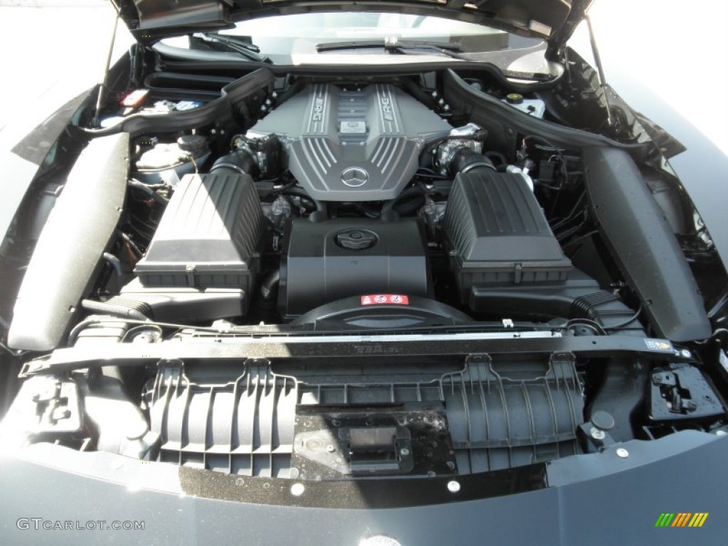 2012 Mercedes-Benz SLS AMG 6.3 Liter AMG DOHC 32-Valve VVT V8 Engine Photo #67098861