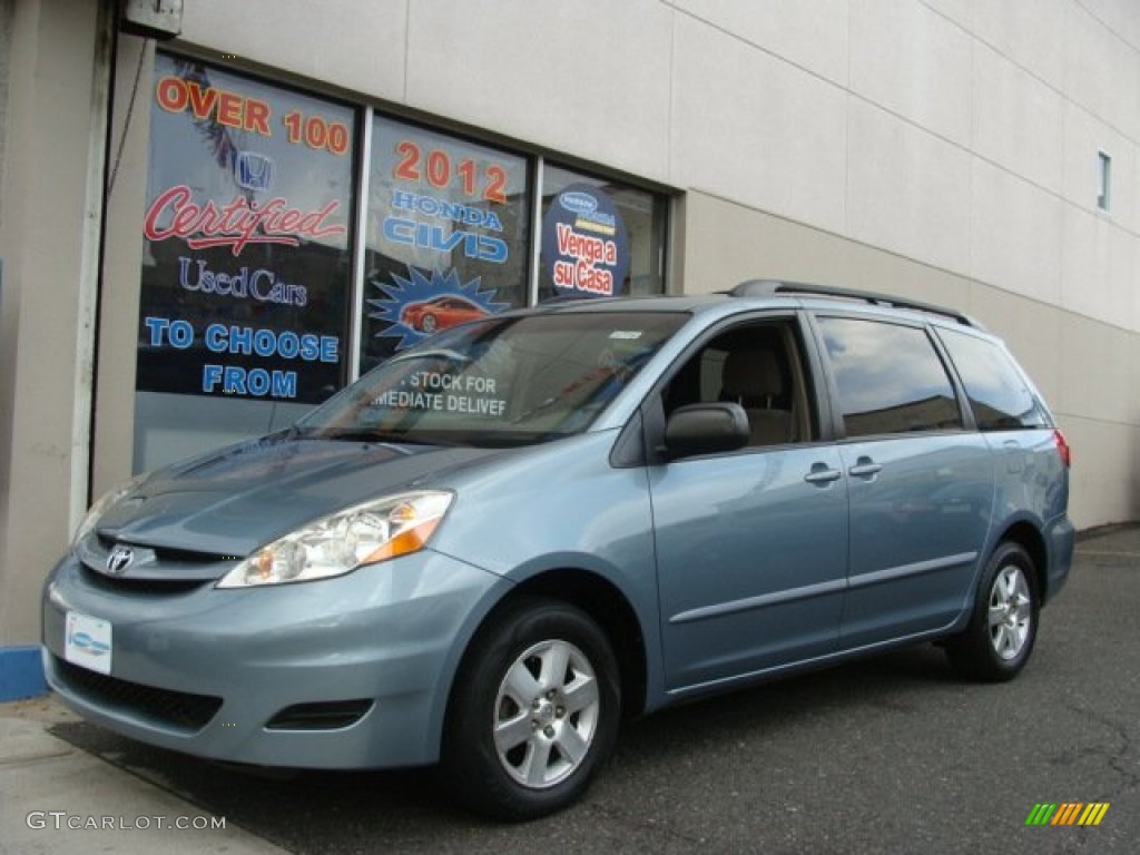 2006 Sienna LE - Blue Mirage Metallic / Taupe photo #1
