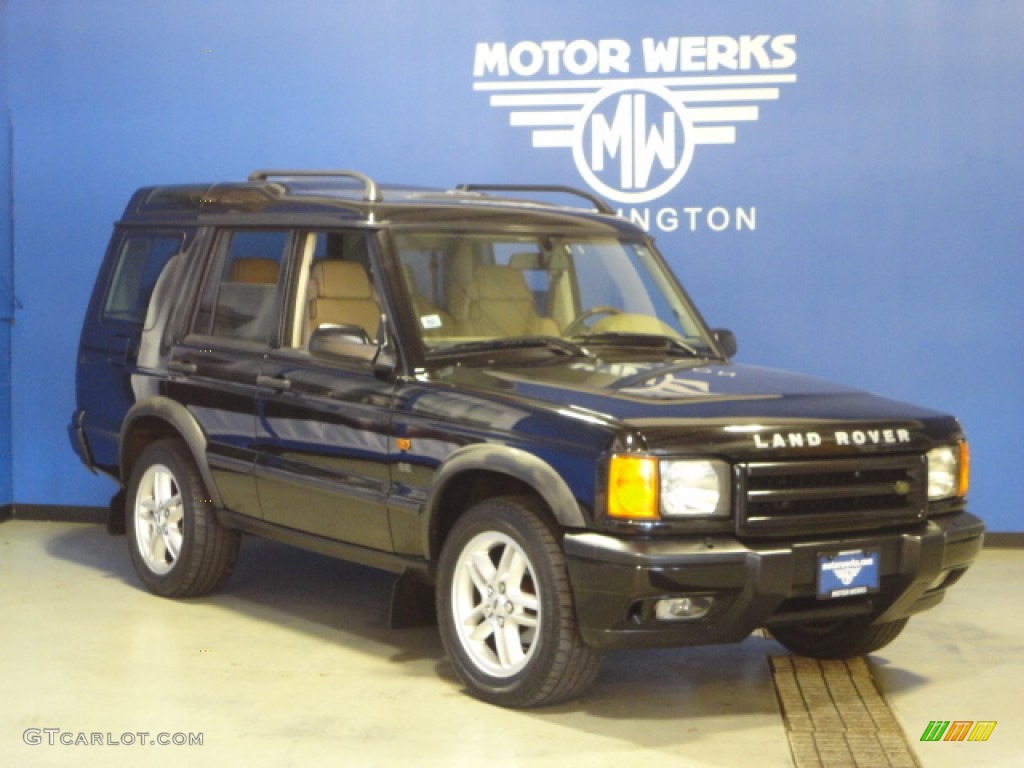 2002 Discovery II SE - Java Black / Bahama Beige photo #1