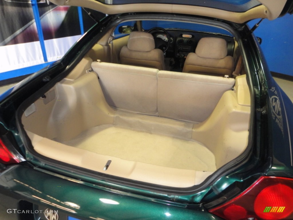 2001 Eclipse GS Coupe - Sherwood Green Pearl / Beige photo #19